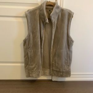 Muji vest with camp fleece